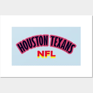 HOUSTON TEXANS NFL CLUB T SHIRT Posters and Art